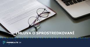 Zmluva o sprostredkovaní